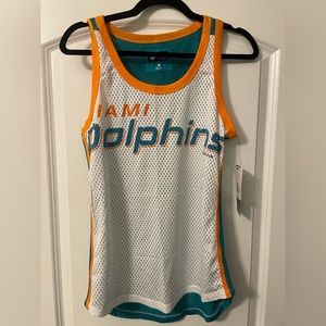 BRAND NEW WITH TAGS NFL MIAMI DOLPHINS TANK TOP